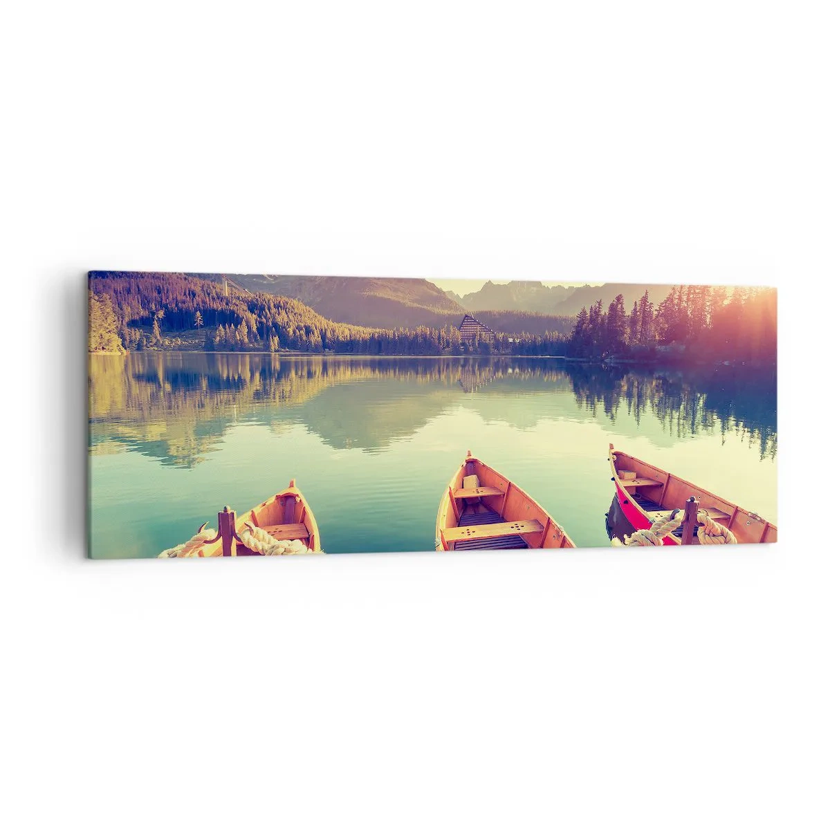 Canvas picture - Following Her Rules - 140x50 cm