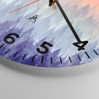 Clock face with numbers