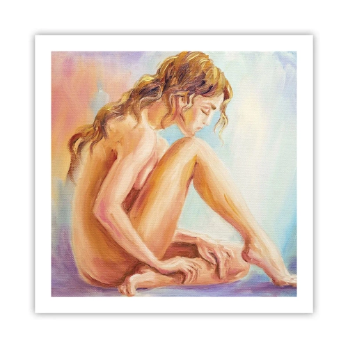 Poster - Nude of Youth - 60x60 cm