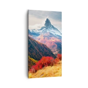 Canvas picture - Alpine Autumn - 55x100 cm