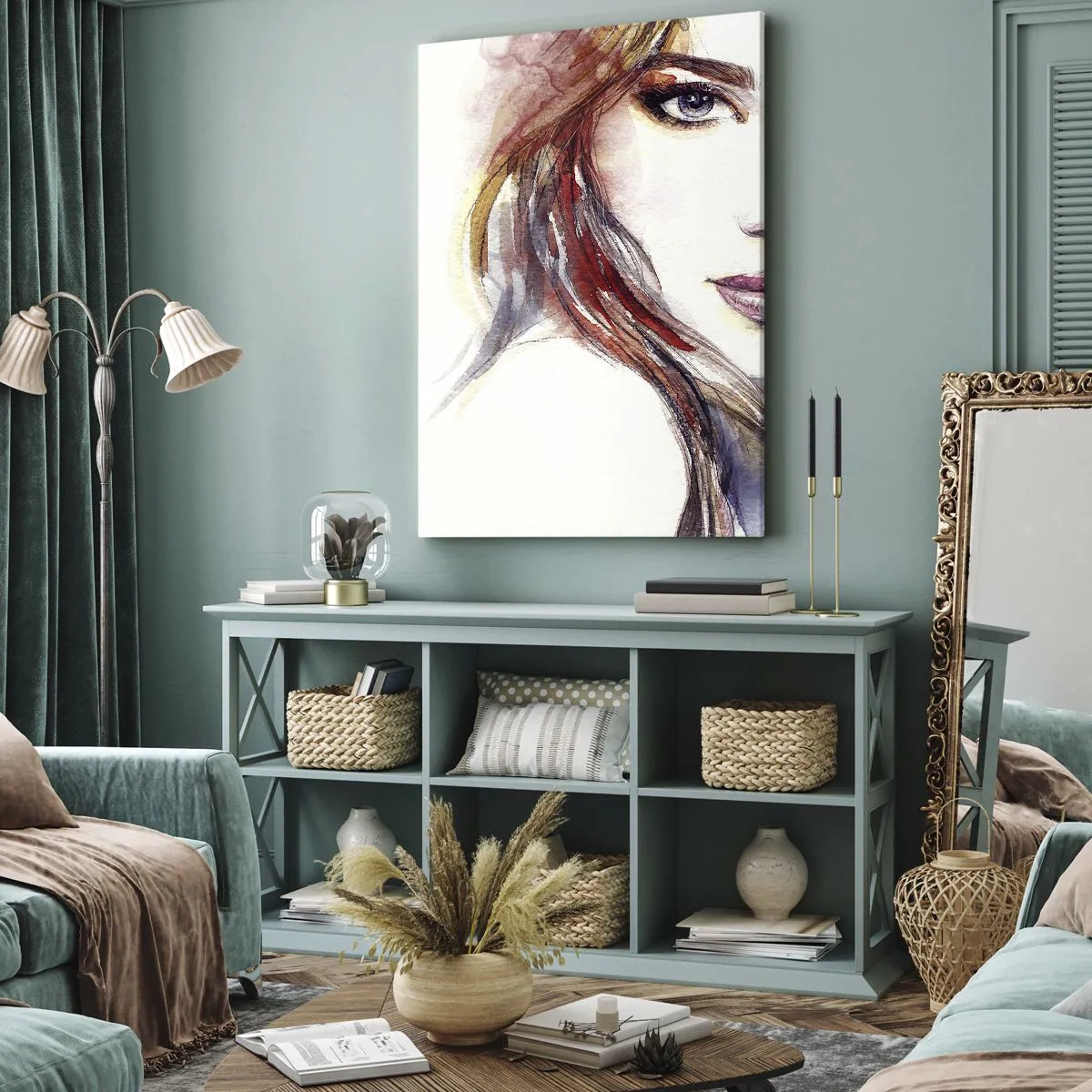 Canvas picture - Vademecum -Follow Me - 45x80 cm