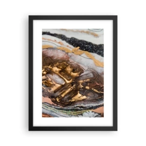 Poster in black frame - Element of the Earth - 30x40 cm