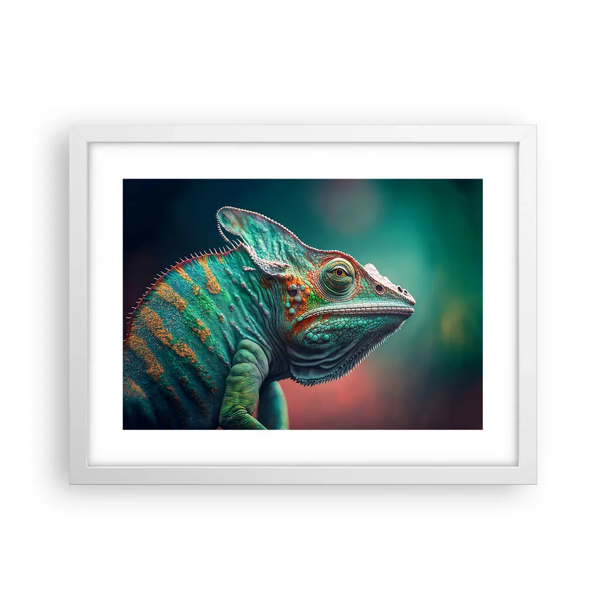 Poster in white frmae - Can You See Me? That's Too Bad... - 40x30 cm