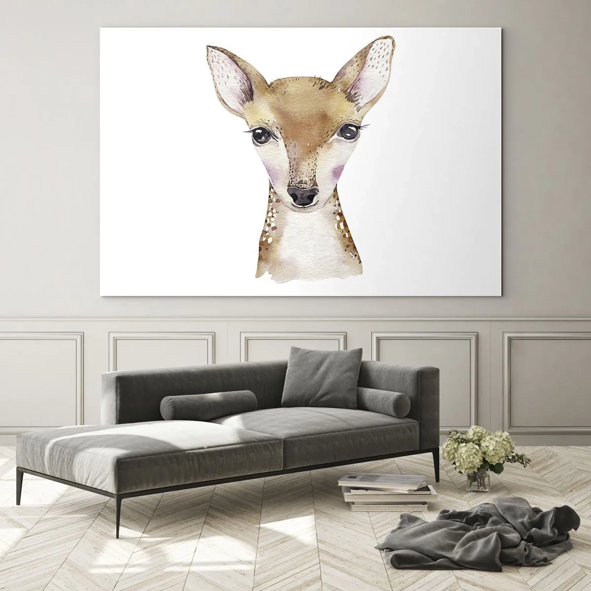 Glass picture - Nature of Innocence - 120x80 cm