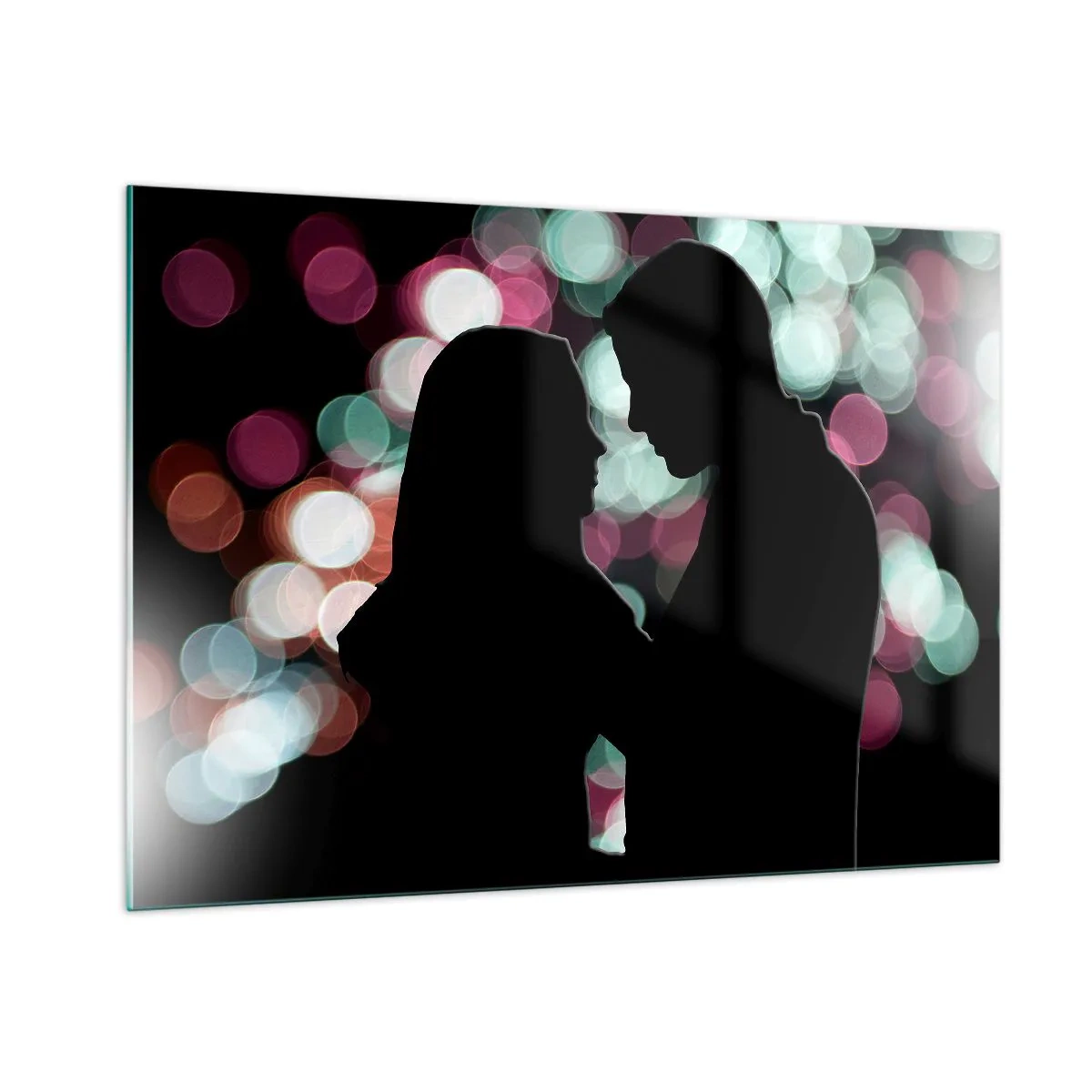 Glass picture - Yes! - 100x70 cm