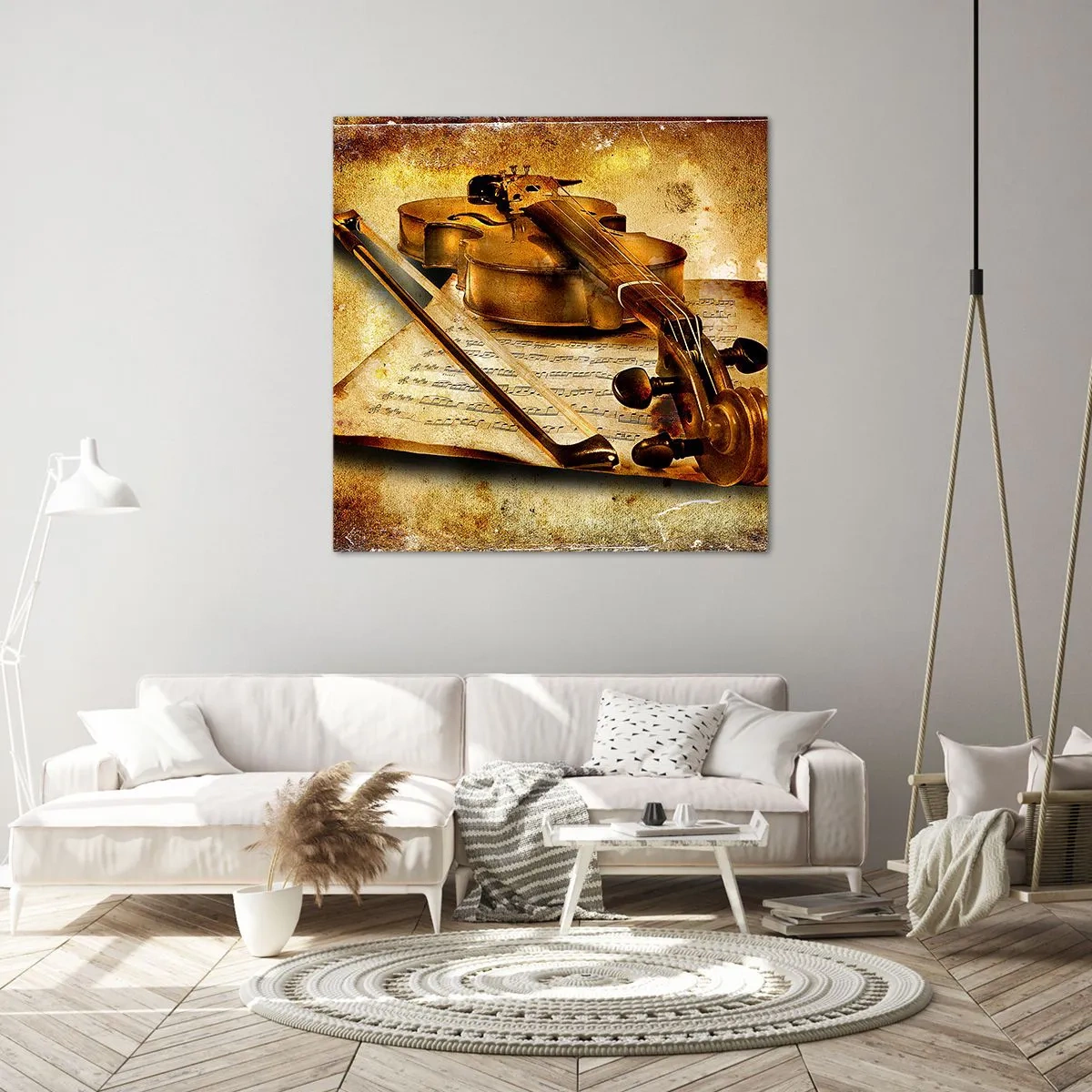 Canvas picture - Virtuoso Wanted - 30x30 cm