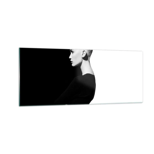 Glass picture - Simply a Woman - 100x40 cm