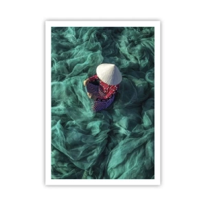 Poster - In the Sea of Nets - 70x100 cm