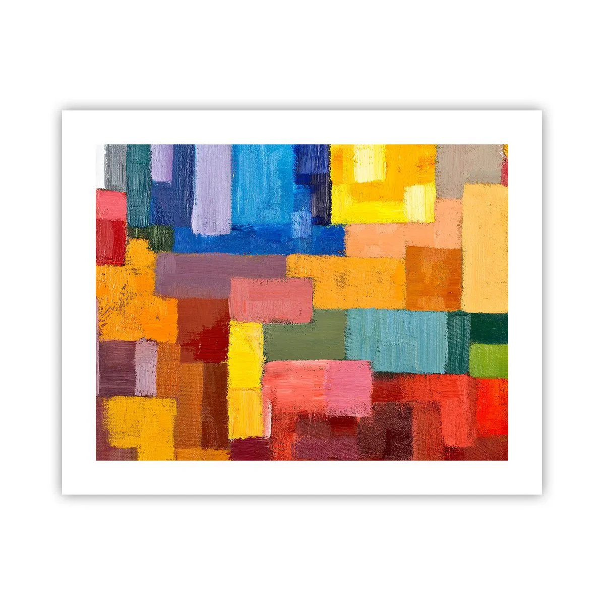 Poster - Each Different, All Colourful - 50x40 cm