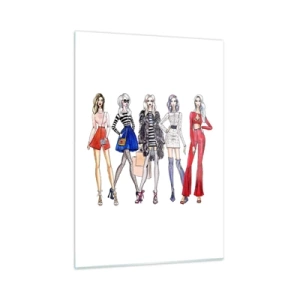 Glass picture - Every Week Fashion Week - 50x70 cm