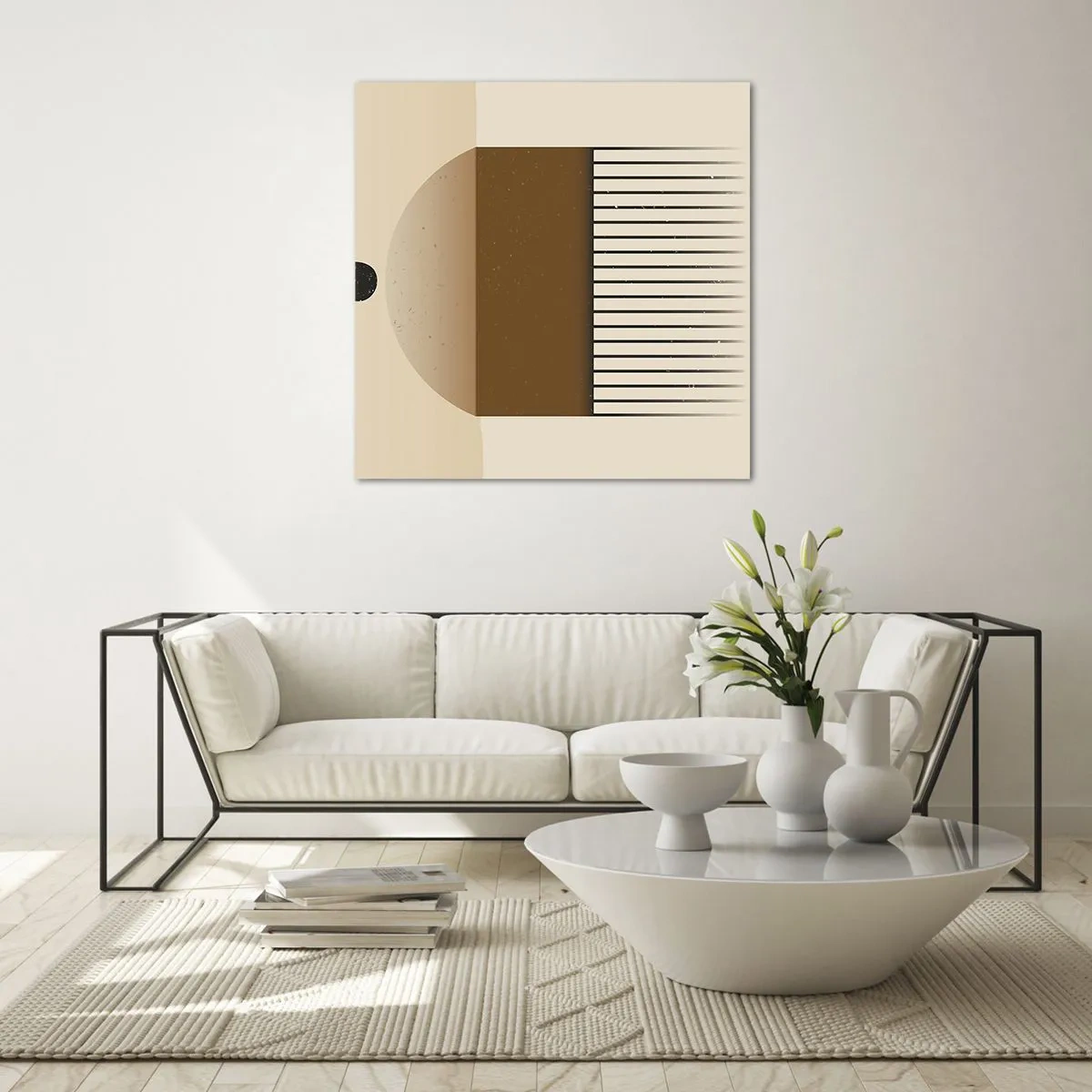 Glass picture - Different States - 50x50 cm