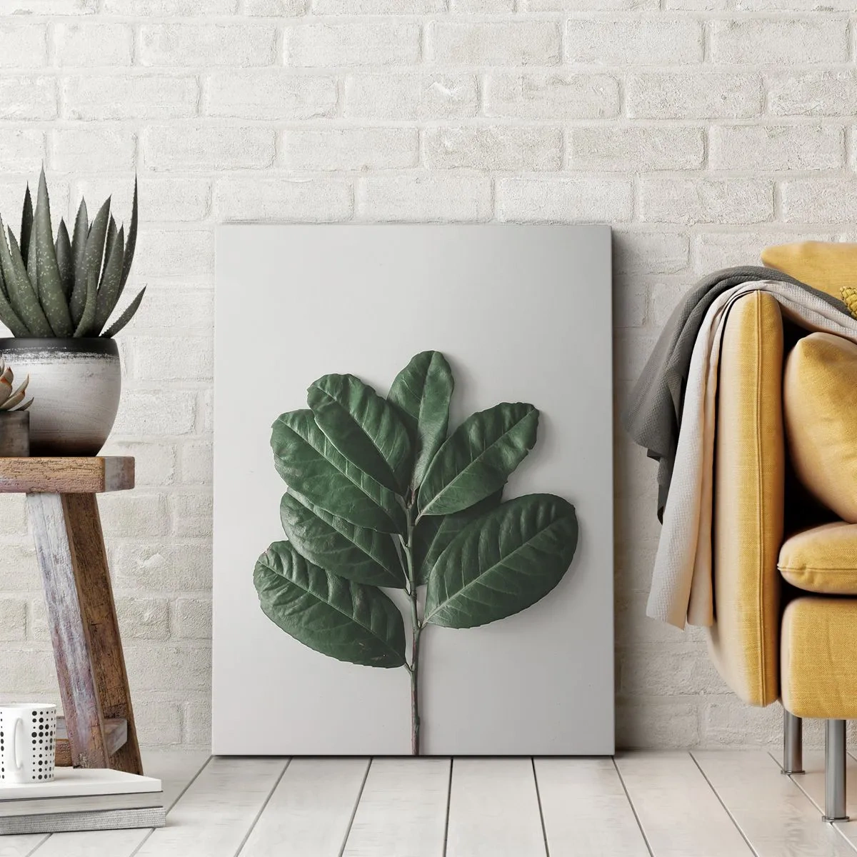 Canvas picture - Drawing of Nature Itself - 80x120 cm