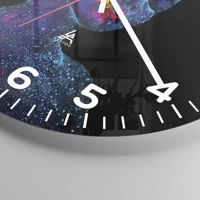 Clock face with numbers