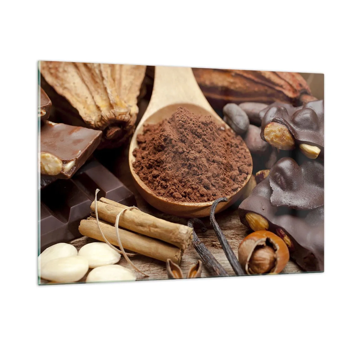 Glass picture - Best for Stress - 120x80 cm