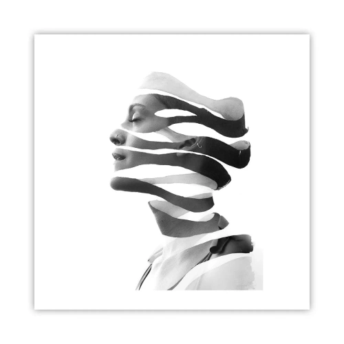 Poster - Surrealistic Portrait - 50x50 cm