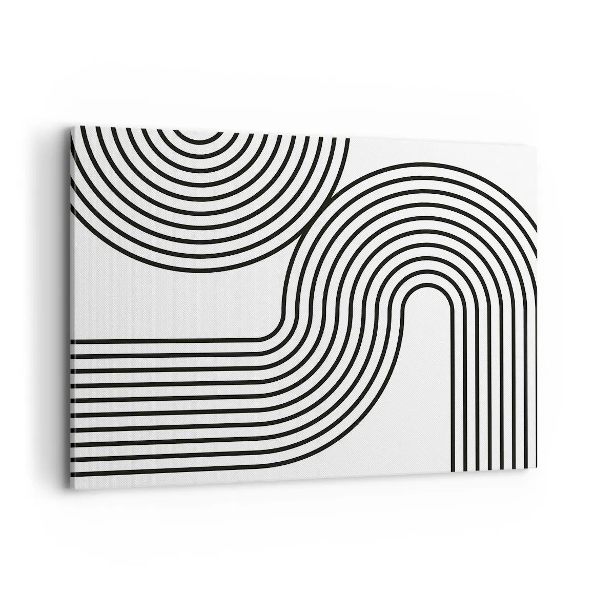 Canvas picture - On the Curve - 100x70 cm