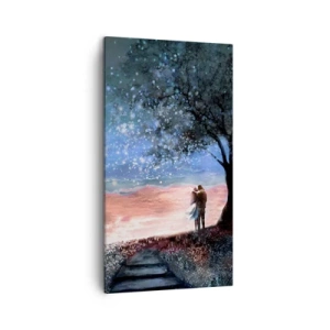 Canvas picture - Starry Spectacle - 45x80 cm
