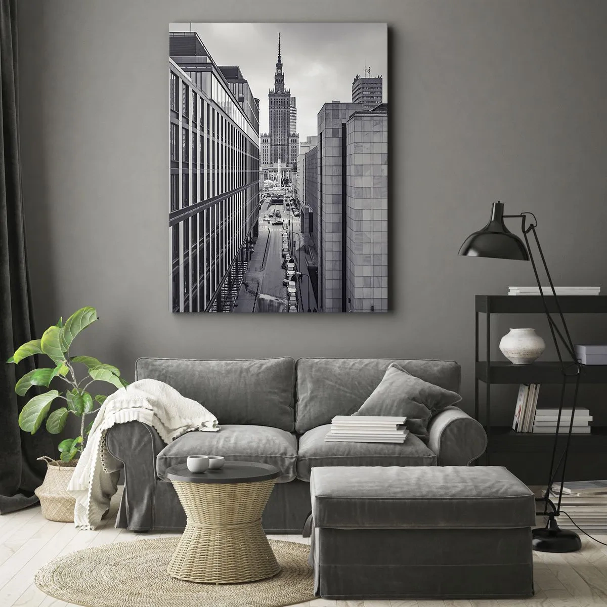 Canvas picture - Warsaw Valley - 45x80 cm
