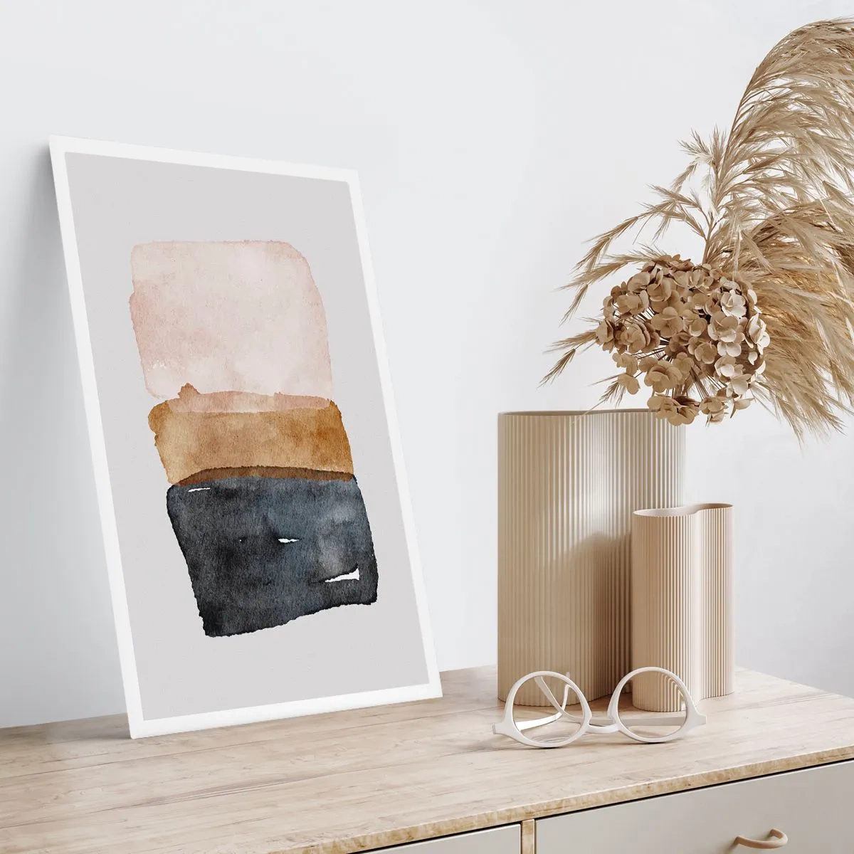 Poster - Composition of the Colours of the Soil - 70x100 cm