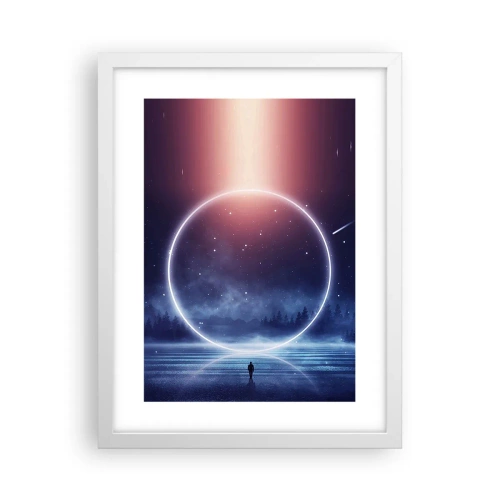 Poster in white frmae - They are Already Here… - 30x40 cm