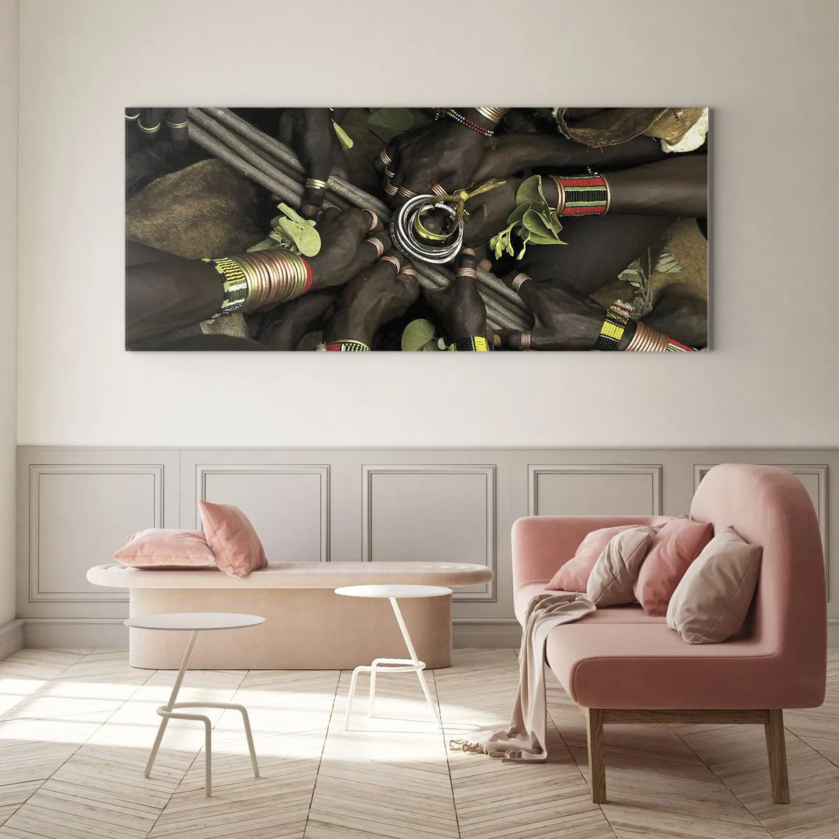 Glass picture - We Are Together - 120x50 cm