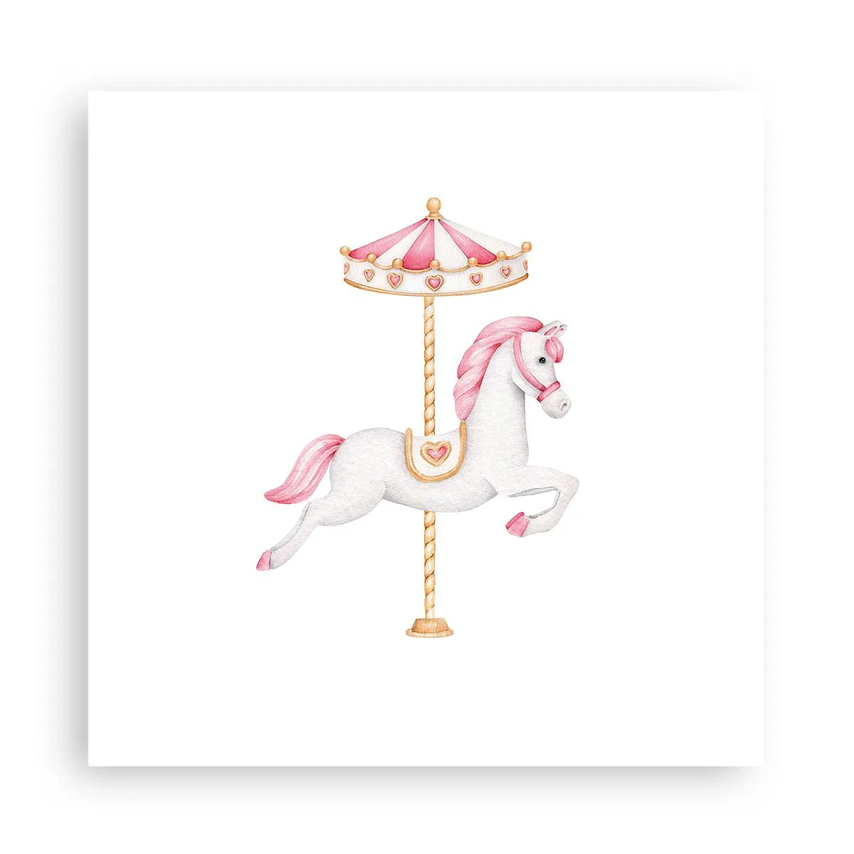 Poster - Off the Hoofs - 30x30 cm