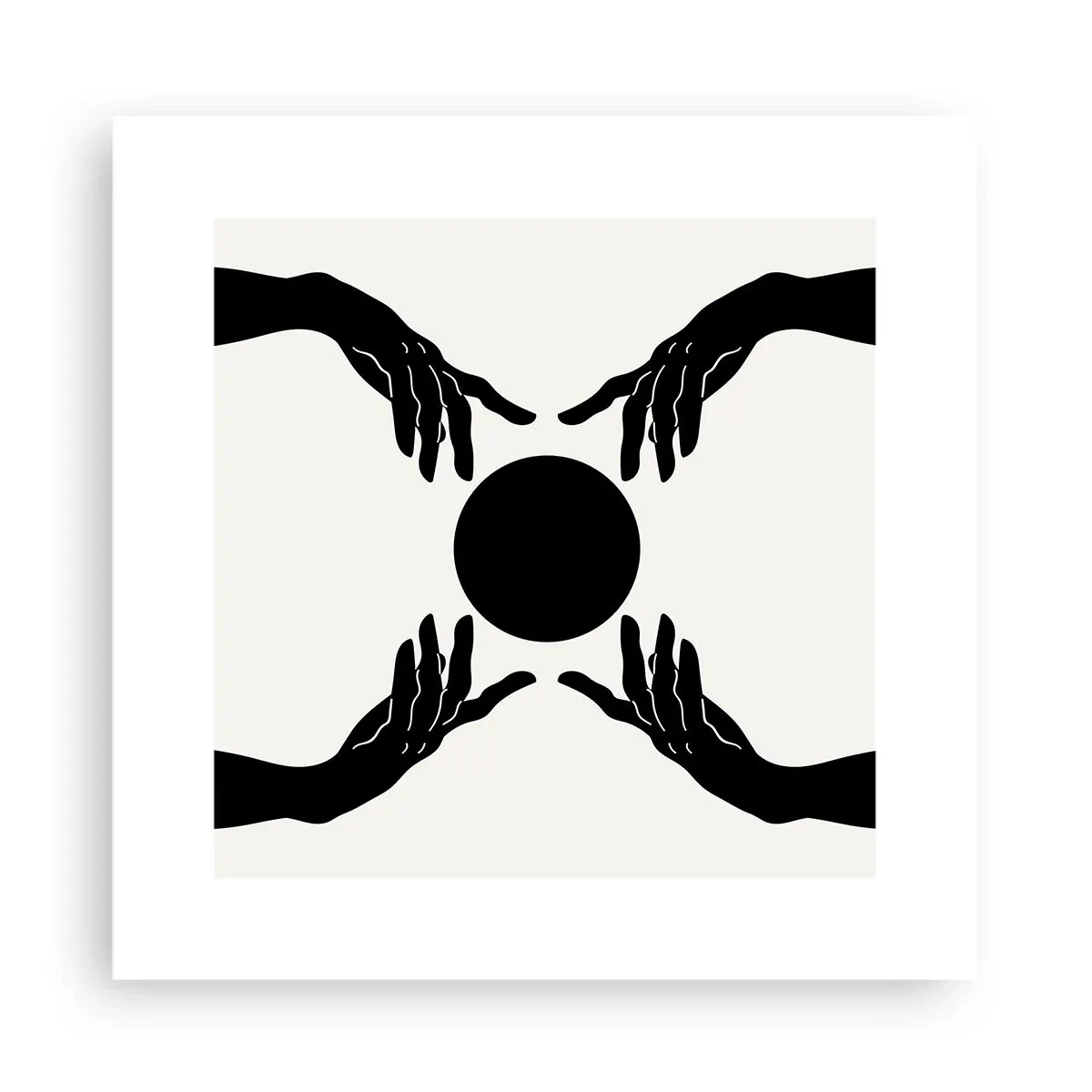 Poster - Secret Sign - 30x30 cm