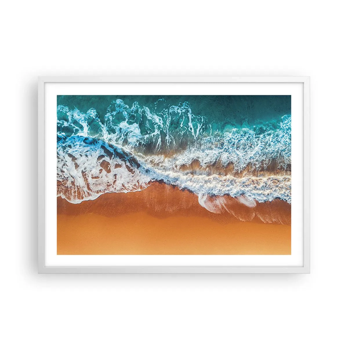 Poster in white frmae - Always in a Couple - 70x50 cm