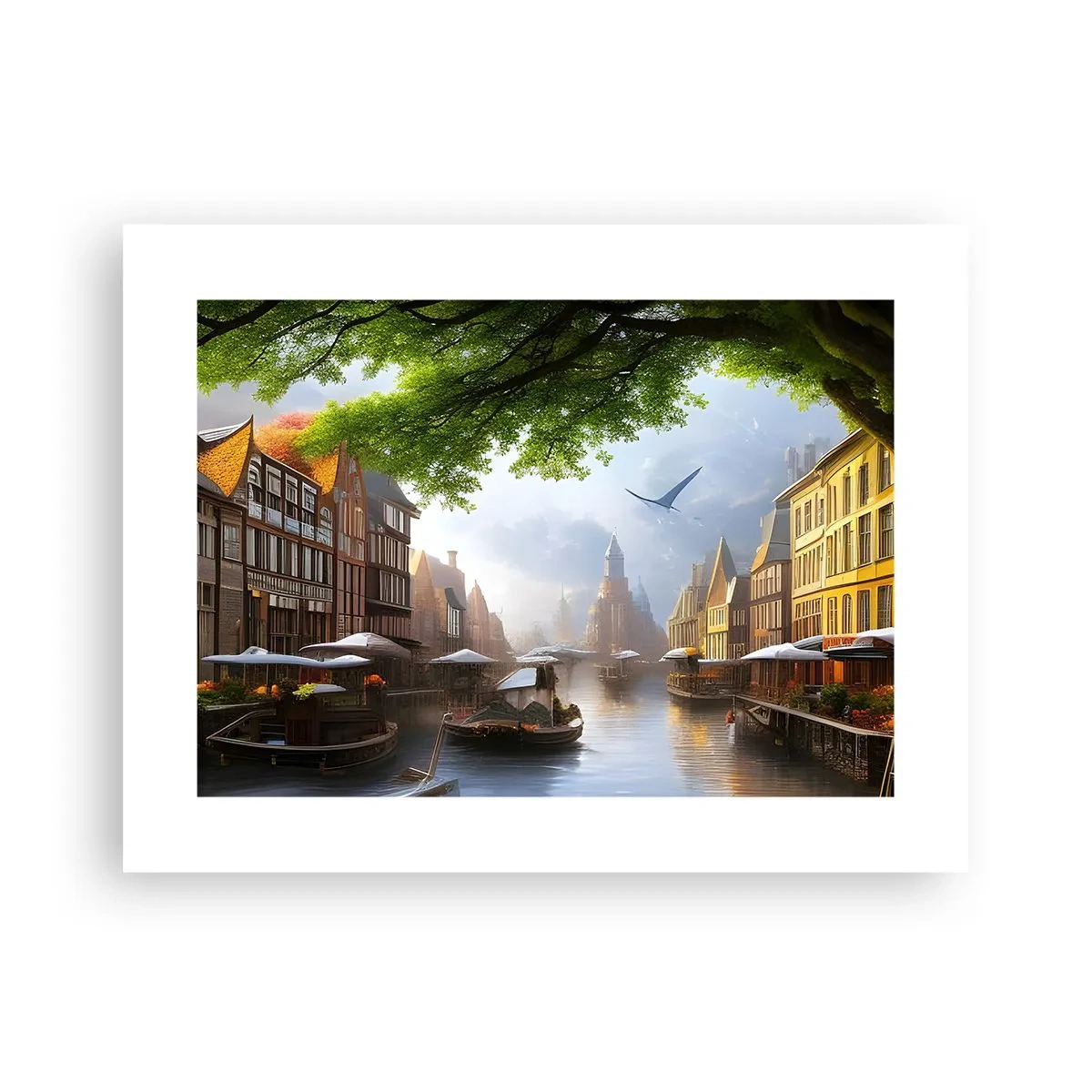 Poster - Dutch Urban Landscape - 40x30 cm