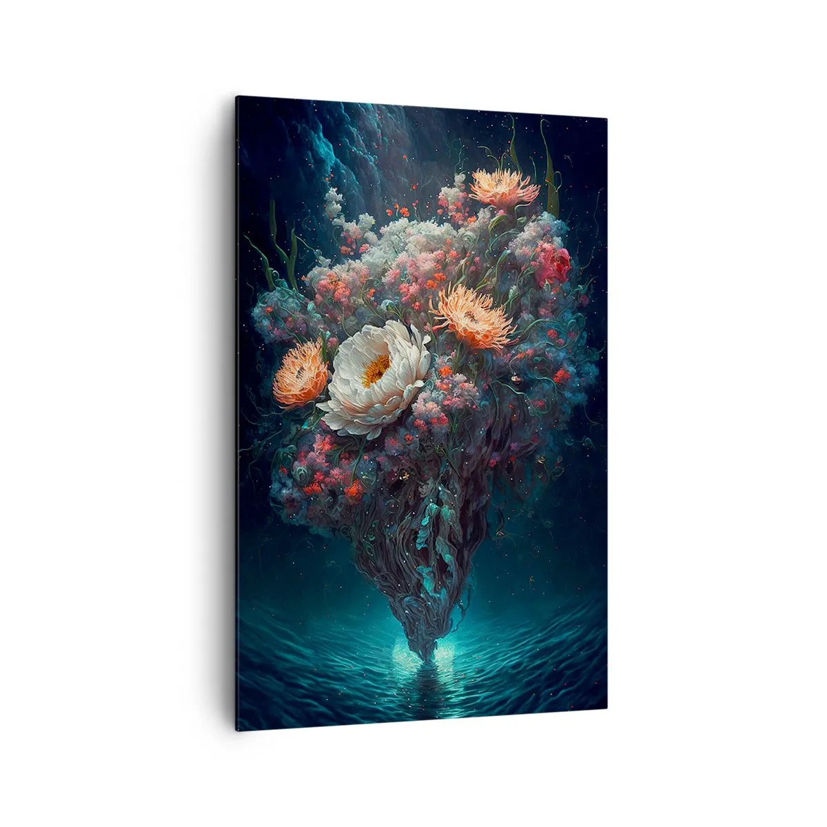 Canvas picture - Strange Garden - 80x120 cm