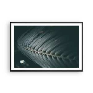 Poster in black frame - Precision of Nature - 91x61 cm