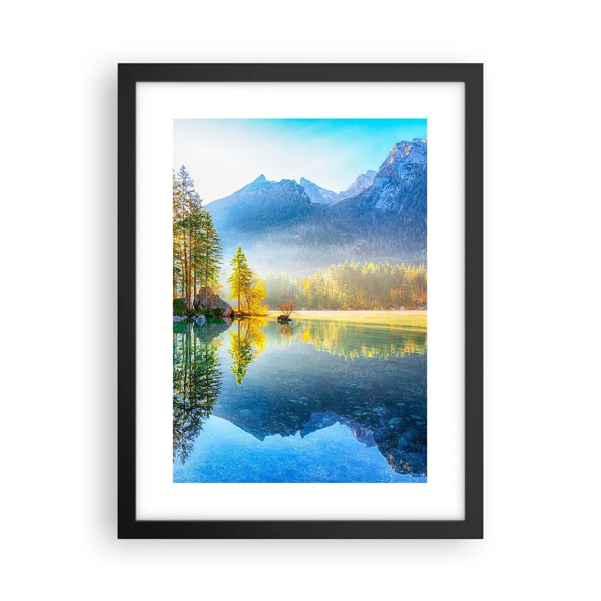 Poster in black frame - Majesty and Sweetness - 30x40 cm