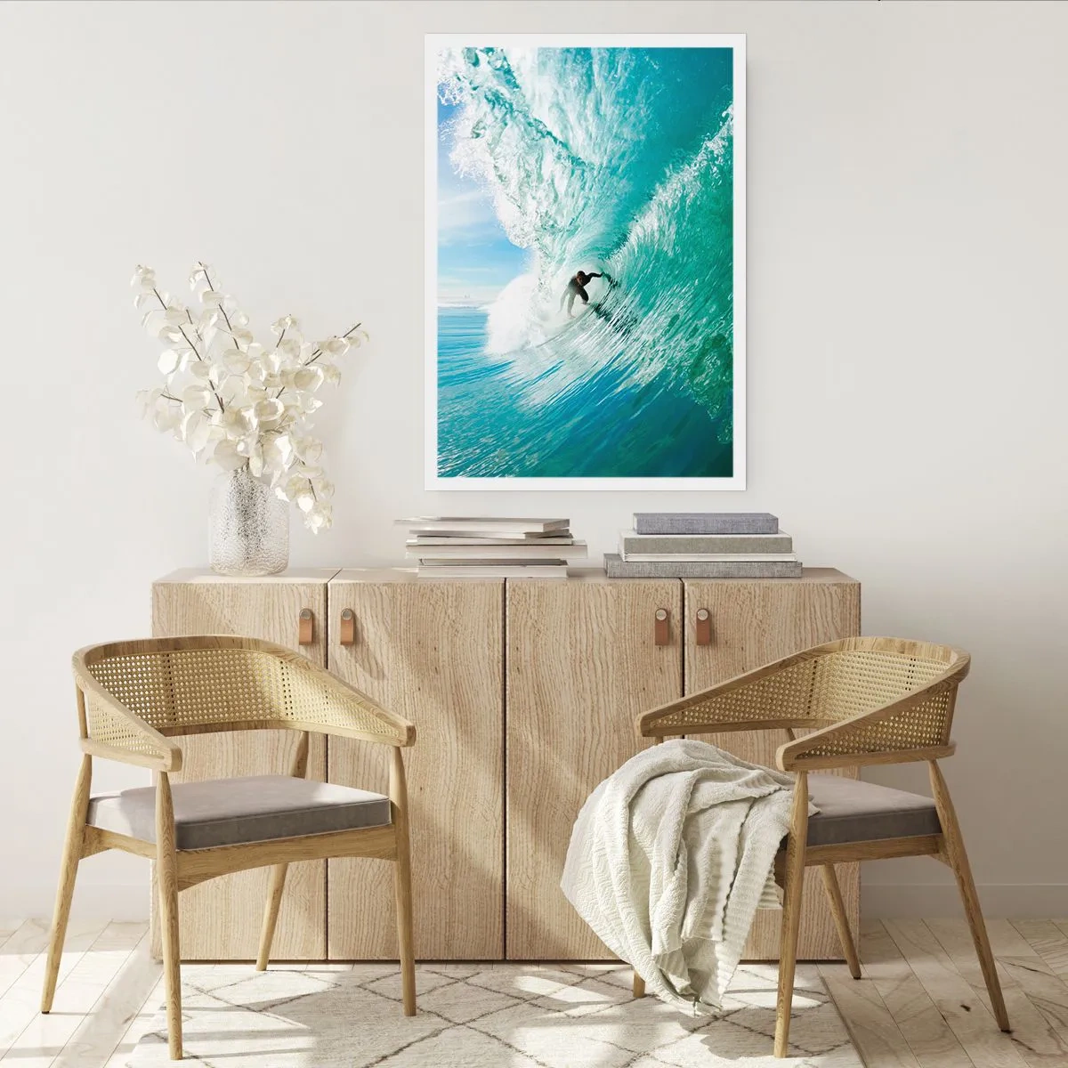 Poster - Riding the Wave - 30x40 cm