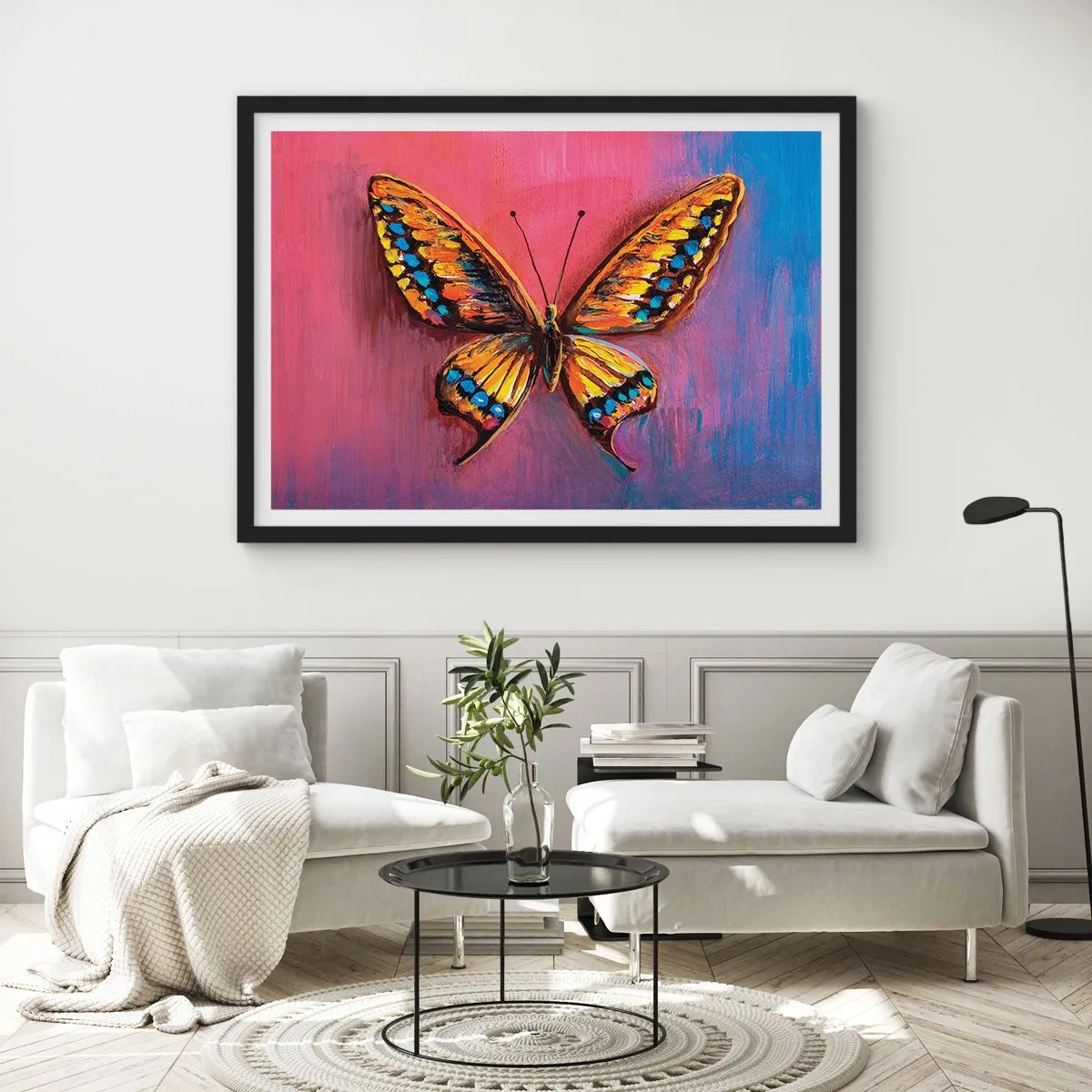 Poster in black frame - Jewel of Nature - 50x40 cm