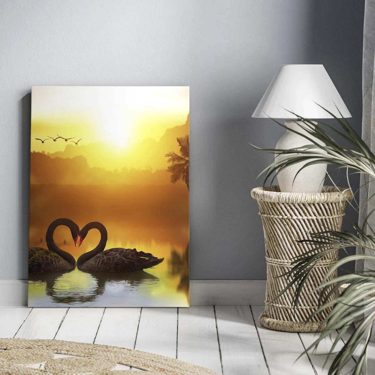 Canvas picture - Paired up - 45x80 cm