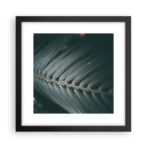 Poster in black frame - Precision of Nature - 30x30 cm