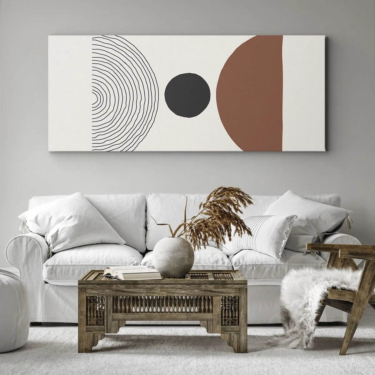 Canvas picture - In the Centre of Attention - 100x40 cm