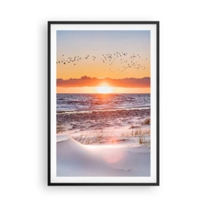 Poster in black frame - Horizontal Landscape - 61x91 cm