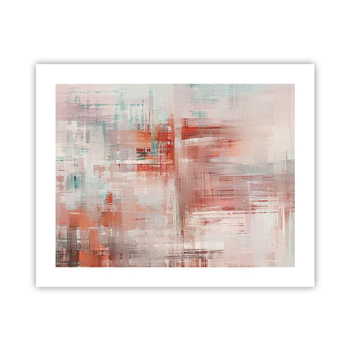 Poster - Foggy but Pink - 50x40 cm