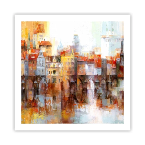 Poster - Under The Bridge It Is Also Pretty - 60x60 cm