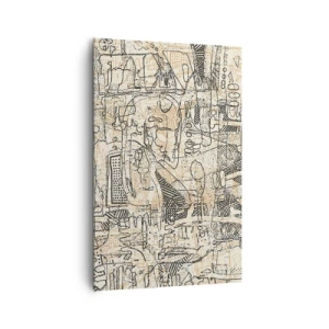 Canvas picture - Waiting to Be Decoded - 80x120 cm
