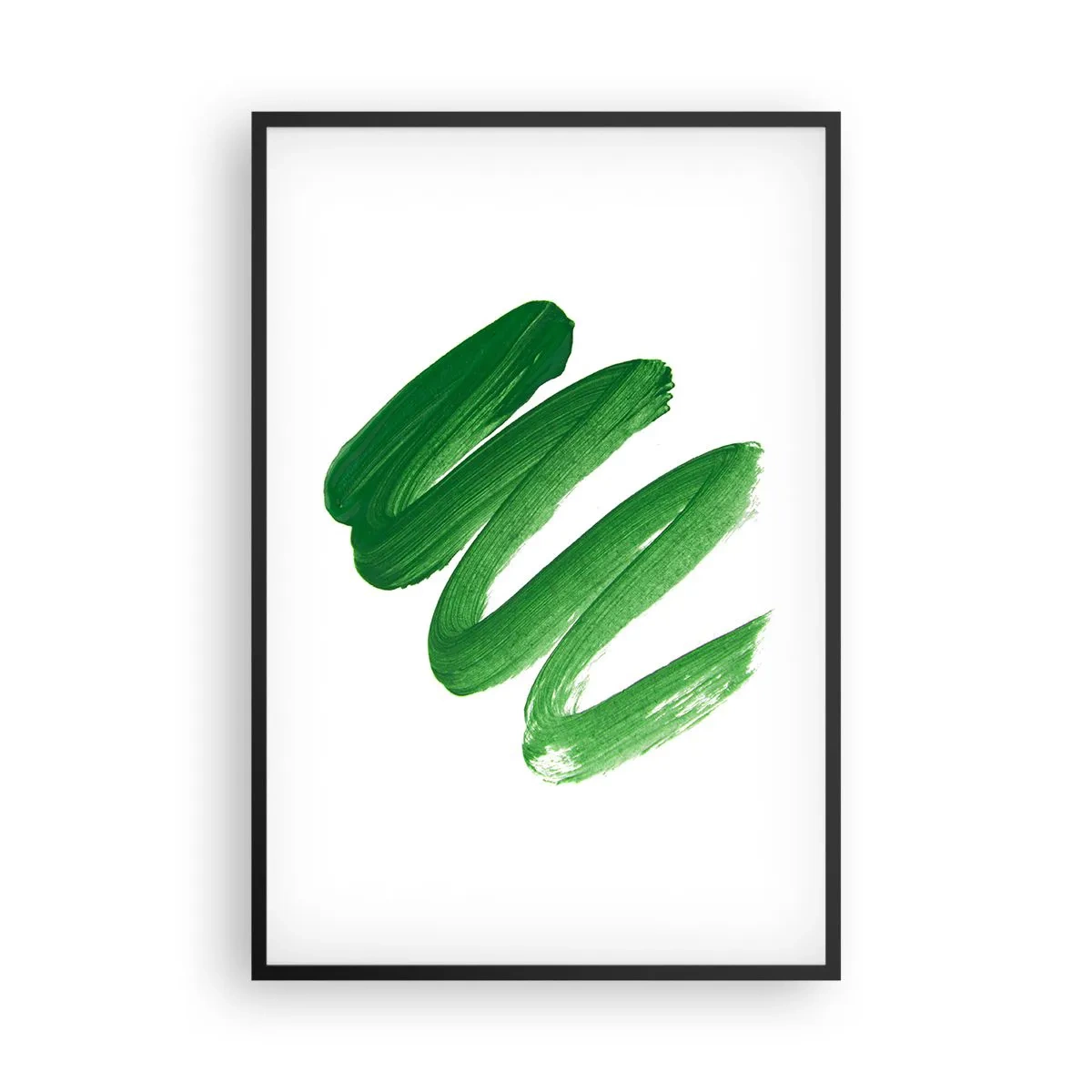 Poster in black frame - Green Joke - 61x91 cm