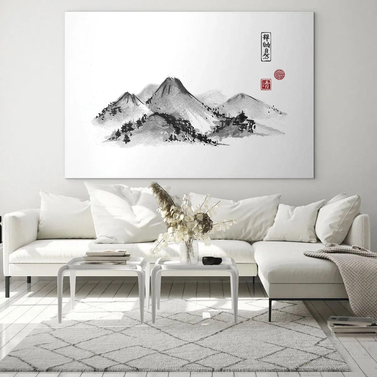 Glass picture - Further and Further - 100x70 cm