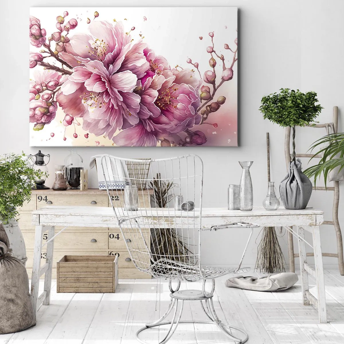 Canvas picture - Land of Cherry Blossoms - 120x80 cm