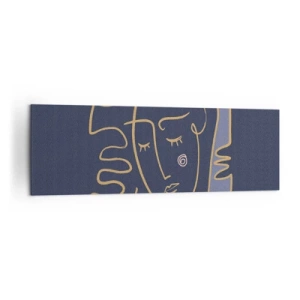 Canvas picture - Deeply In Thoughts - 160x50 cm