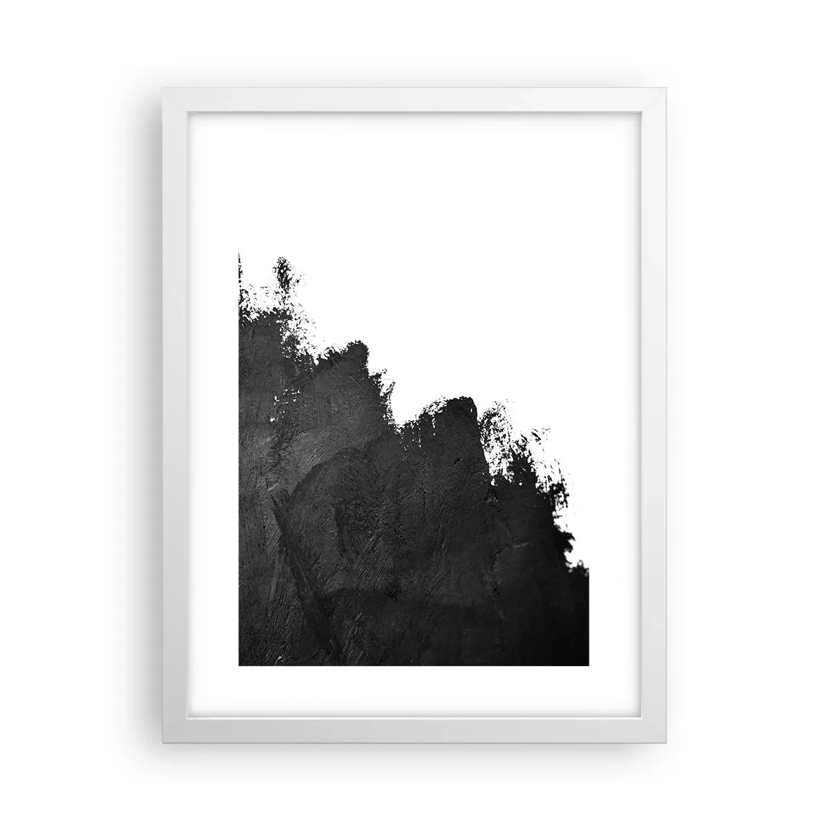 Poster in white frmae - Elements: Earth - 30x40 cm