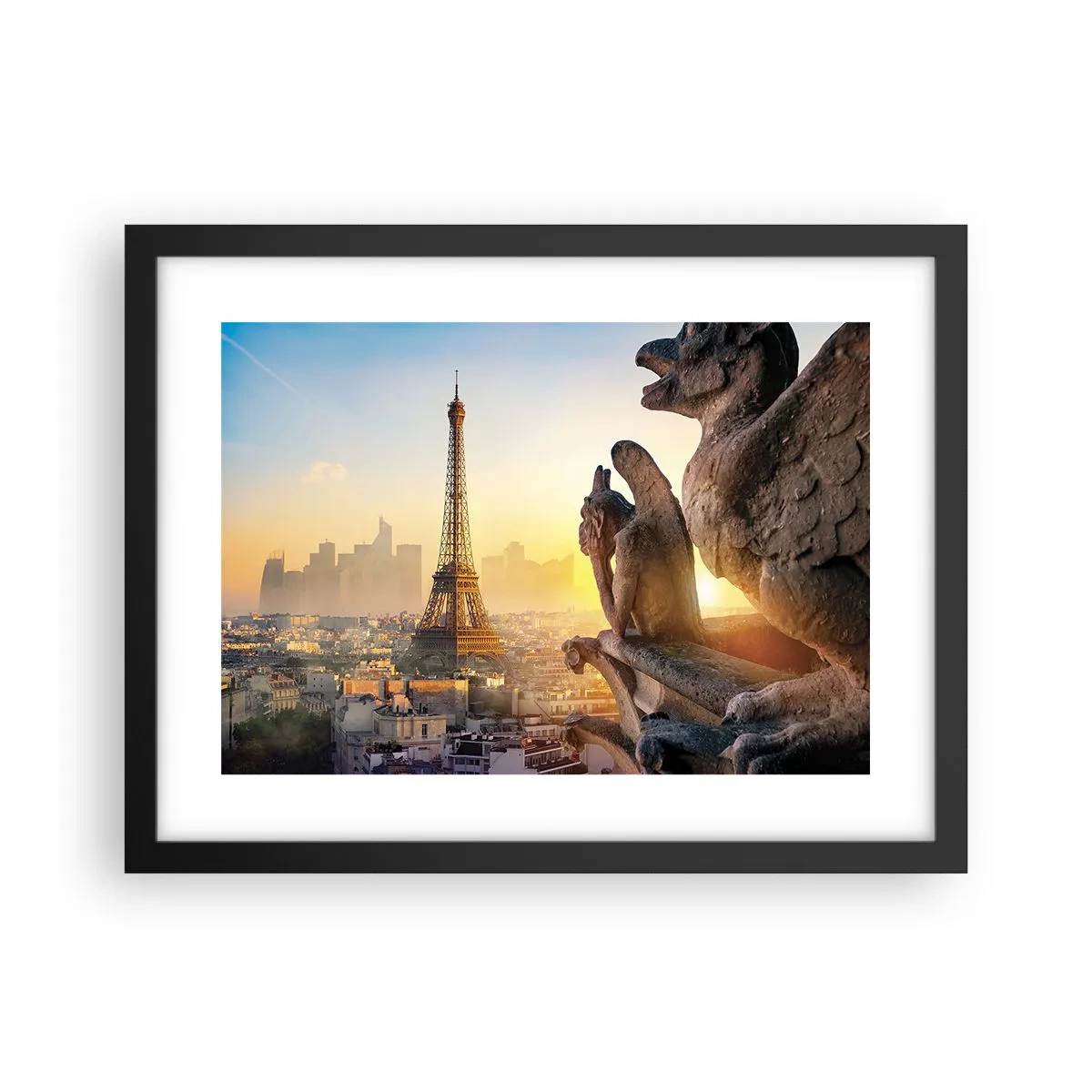 Poster in black frame - Much Has Changed… - 40x30 cm