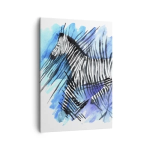 Canvas picture - Hidden in Stripes - 50x70 cm