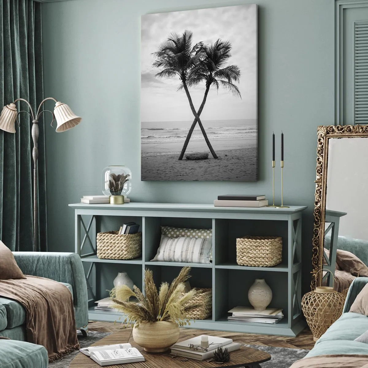 Canvas picture - Tender Presence - 70x100 cm