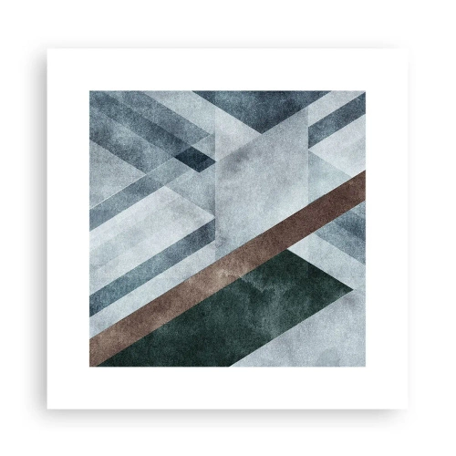Poster - Refined Elegance of Geometry - 30x30 cm